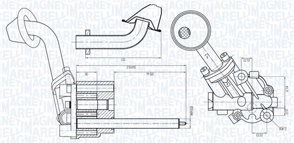 Magneti Marelli 351516000005 Оливний насос