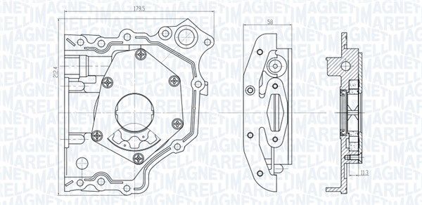 Magneti Marelli 351516000007 Оливний насос