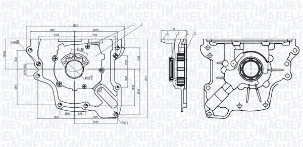 Magneti Marelli 351516000009 Оливний насос