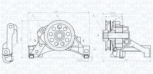 Magneti Marelli 351516000010 Оливний насос