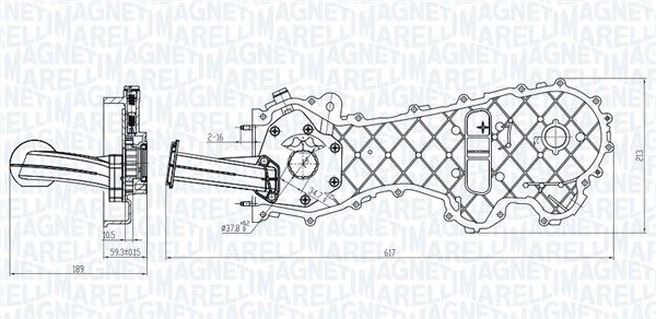 Magneti Marelli 351516000012 Оливний насос