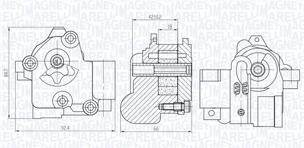 Magneti Marelli 351516000013 Оливний насос