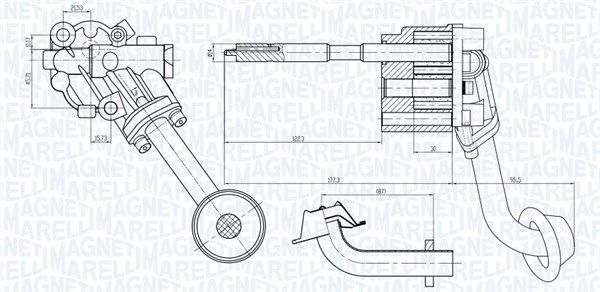 Magneti Marelli 351516000023 Оливний насос