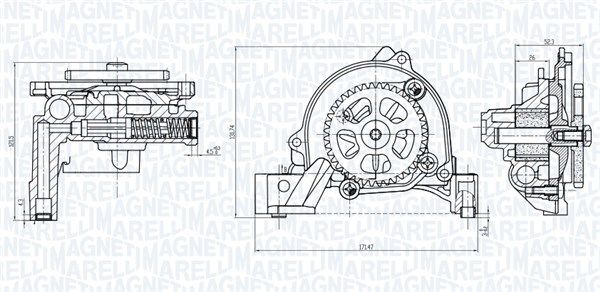 Magneti Marelli 351516000026 Оливний насос