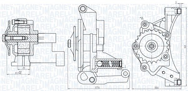 Magneti Marelli 351516000029 Оливний насос