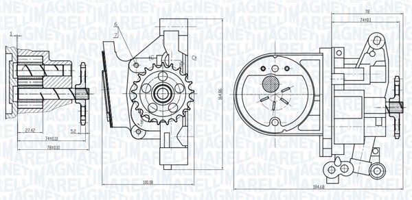 Magneti Marelli 351516000030 Оливний насос