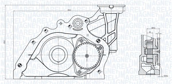 Magneti Marelli 351516000031 Оливний насос