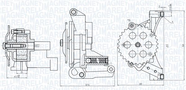 Magneti Marelli 351516000032 Оливний насос