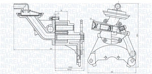 Magneti Marelli 351516000035 Оливний насос