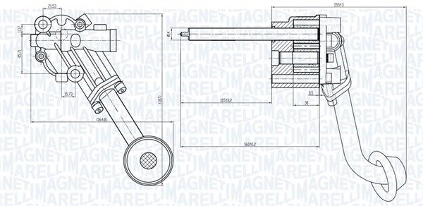 Magneti Marelli 351516000036 Оливний насос