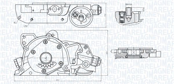 Magneti Marelli 351516000045 Оливний насос