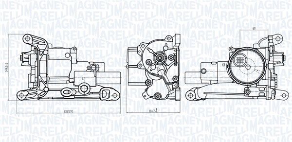 Magneti Marelli 351516000047 Оливний насос