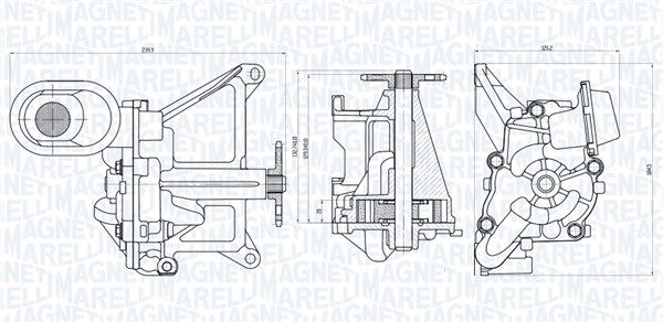 Magneti Marelli 351516000051 Оливний насос