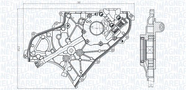 Magneti Marelli 351516000052 Оливний насос