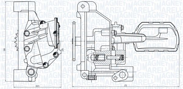 Magneti Marelli 351516000053 Оливний насос
