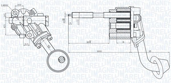 Magneti Marelli 351516000057 Оливний насос