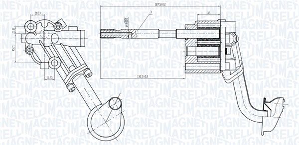 Magneti Marelli 351516000058 Оливний насос