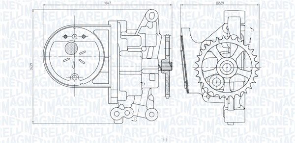 Magneti Marelli 351516000059 Оливний насос