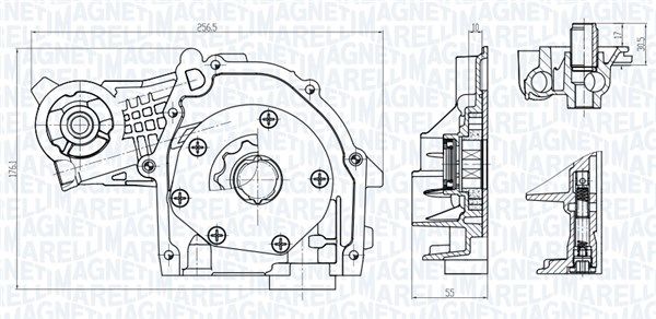 Magneti Marelli 351516000063 Оливний насос