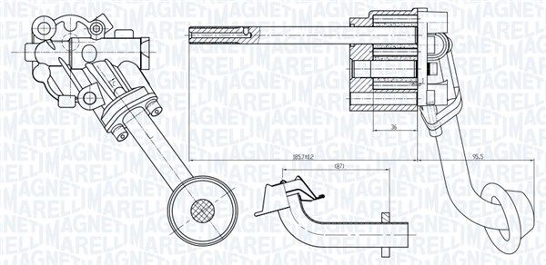 Magneti Marelli 351516000065 Оливний насос