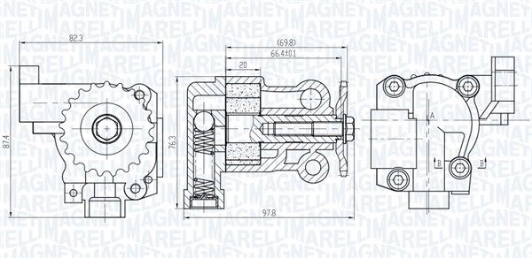 Magneti Marelli 351516000069 Оливний насос