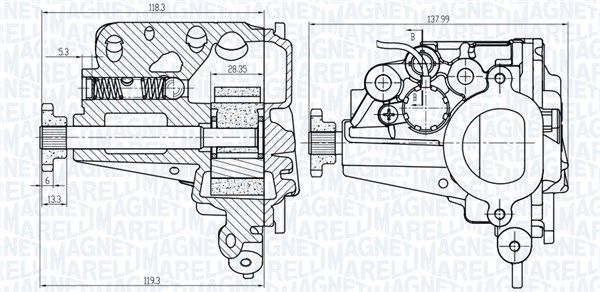 Magneti Marelli 351516000072 Оливний насос