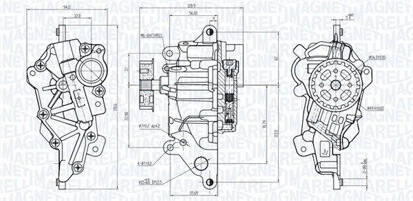 Magneti Marelli 351516000073 Оливний насос