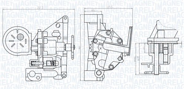 Magneti Marelli 351516000076 Оливний насос