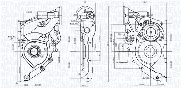 Magneti Marelli 351516000080 Оливний насос