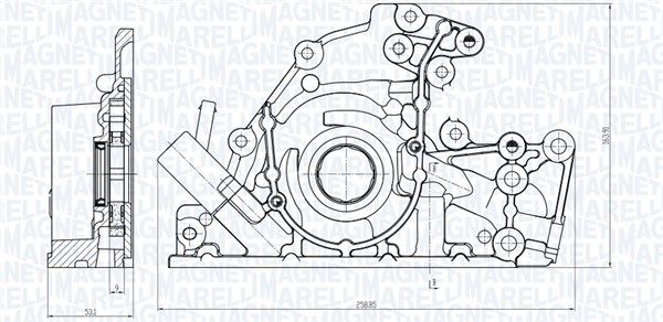 Magneti Marelli 351516000086 Оливний насос