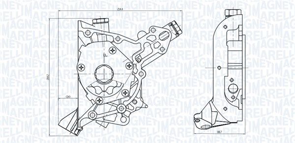 Magneti Marelli 351516000092 Оливний насос
