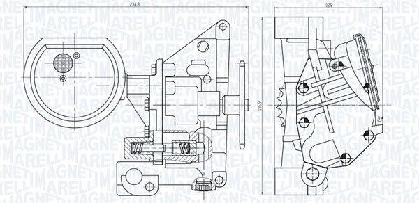 Magneti Marelli 351516000094 Оливний насос