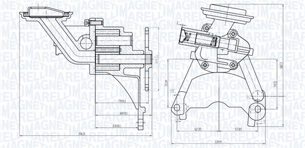 Magneti Marelli 351516000096 Оливний насос