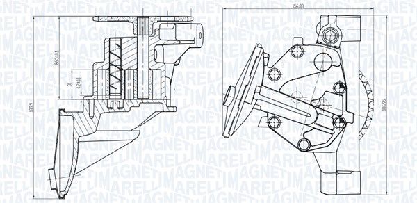 Magneti Marelli 351516000101 Оливний насос
