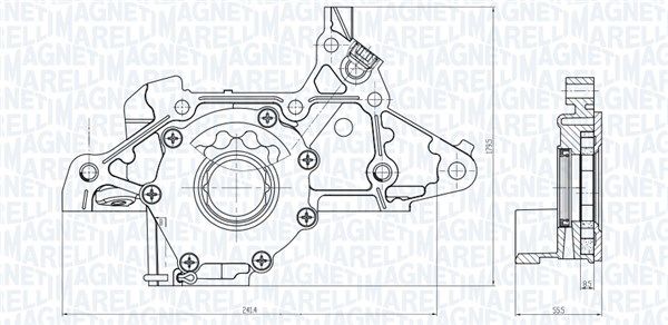 Magneti Marelli 351516000103 Оливний насос