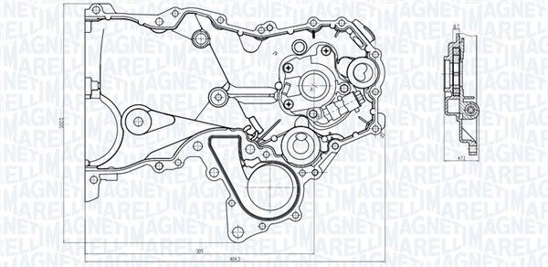 Magneti Marelli 351516000104 Оливний насос