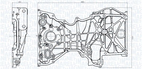 Magneti Marelli 351516000108 Оливний насос