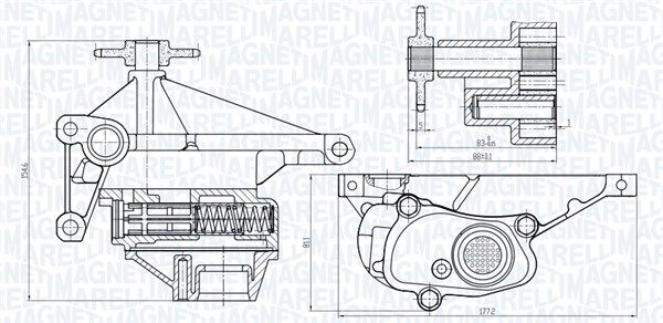 Magneti Marelli 351516000110 Оливний насос