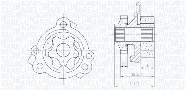 Magneti Marelli 351516000111 Оливний насос
