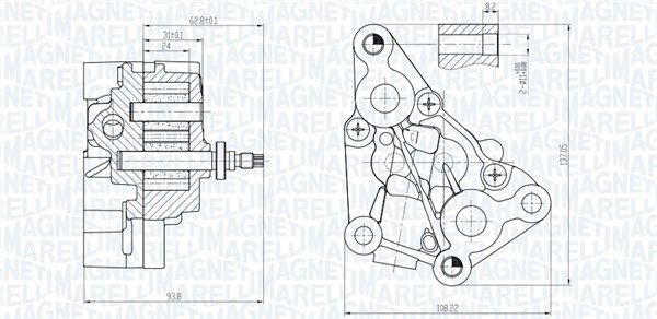 Magneti Marelli 351516000112 Оливний насос