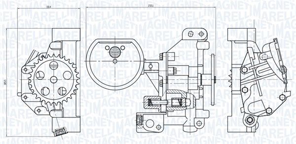 Magneti Marelli 351516000115 Оливний насос