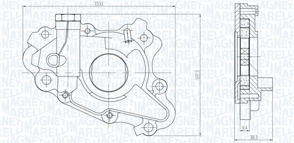 Magneti Marelli 351516000117 Оливний насос