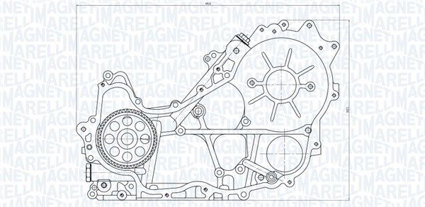 Magneti Marelli 351516000118 Оливний насос