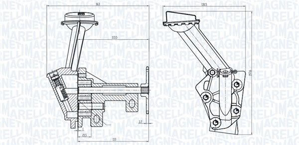 Magneti Marelli 351516000128 Оливний насос