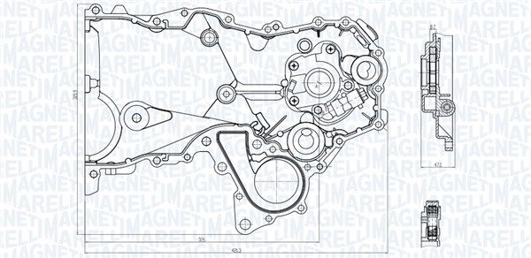 Magneti Marelli 351516000136 Оливний насос