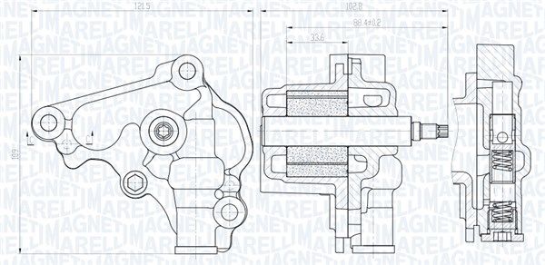 Magneti Marelli 351516000138 Оливний насос