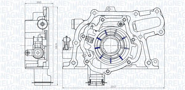 Magneti Marelli 351516000140 Оливний насос
