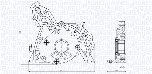 Magneti Marelli 351516000143 Оливний насос