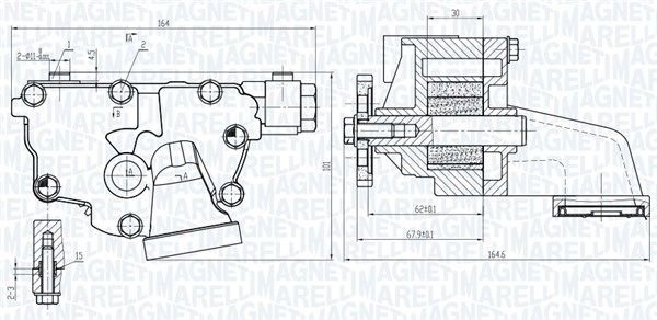Magneti Marelli 351516000149 Оливний насос