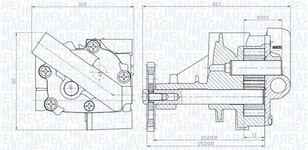 Magneti Marelli 351516000151 Оливний насос